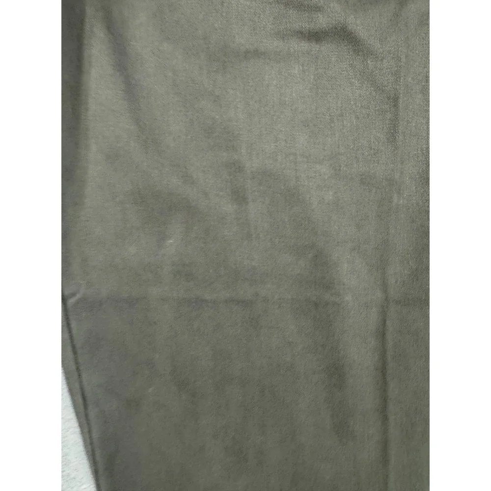 Eddie Bauer Chino Pants Mens 38x30 Green Classic Fit Pleated Wrinkle Resistant - Picture 8 of 16